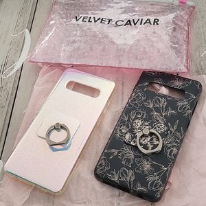 Samsung S10 Plus cases +phone rings Bundle